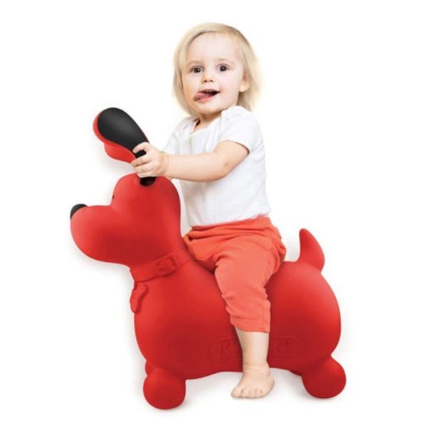 トイトロン ケースキッズ バンバンジャンピング パトリックKA10801_馬 バンバンイ 伝説のヒョウ柄 ぽっちゃりボール ホッピングボール