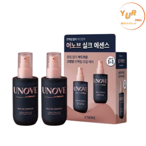 Qoo10] UNOVE シルクヘアオイルエッセンス 70ml+7