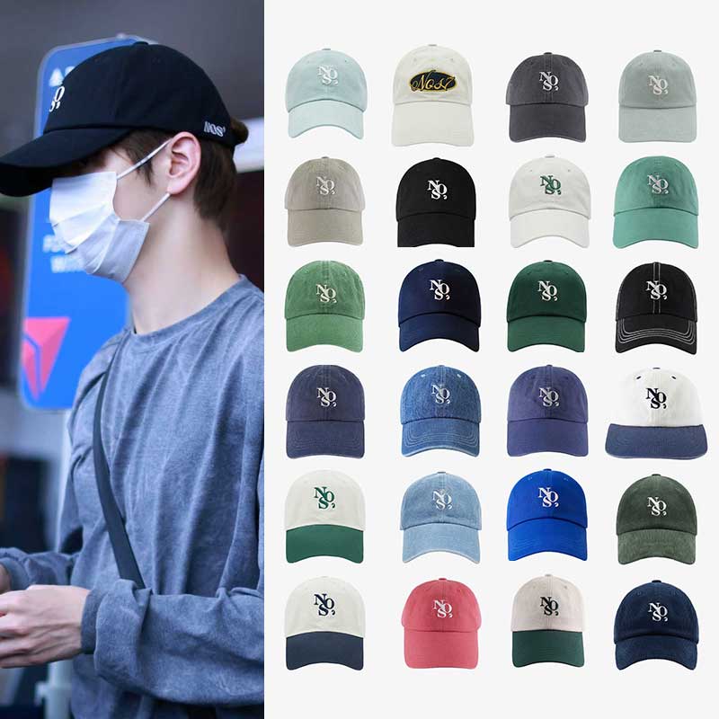 [IVE リズ, TXT スビン /,スジ 着用] Main Logo Ball Cap