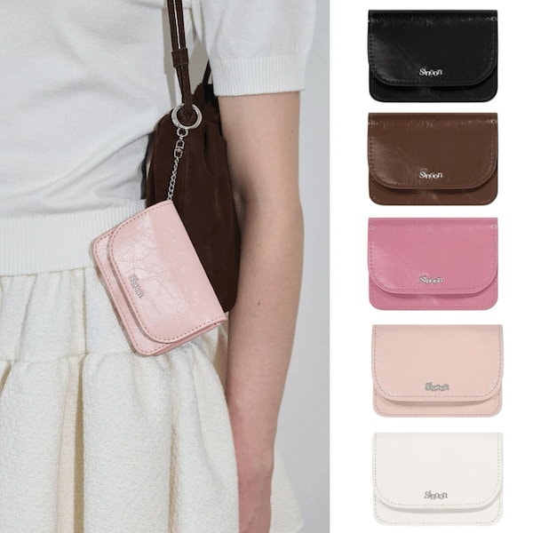 カードケース・名刺入れ [Sinoon] Singon Logo Card Wallet (5colors) org.jpg