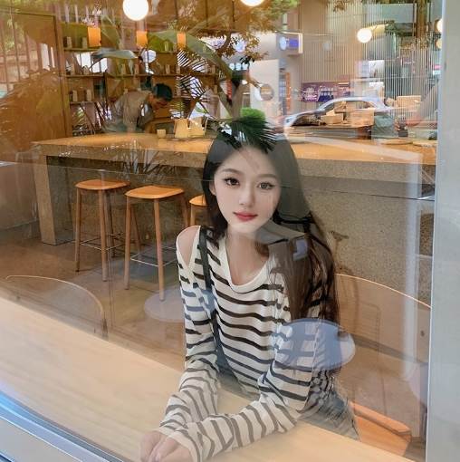 クーポン有ボーダー トップス 長袖 ニット 秋冬 ストリート Uネック 長袖 パーティースタイル オフィススタイル エレガントスタイル カジュアルスタイル ラウンジウェア スケーター かわいい 大人可