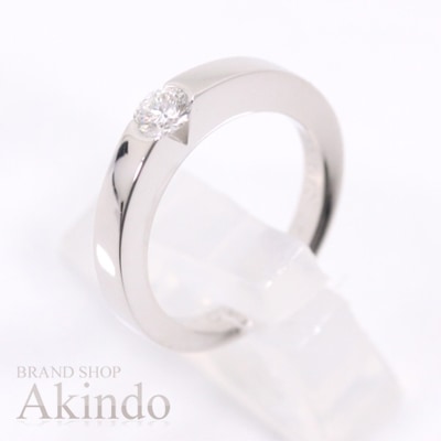 リング デートウィズリング K18WG 1指輪 ホワイトゴールド 1P ダイヤﾓﾝﾄﾞ 0.21ct #47 レディース