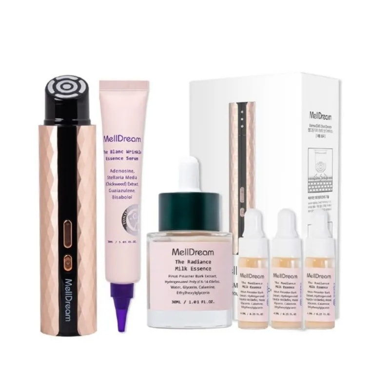 ブースタープロ RF/EMS マルチショット（アンプル・セラム付） ,家庭用,多機能,レベル調節,USB充電,フェイスケア