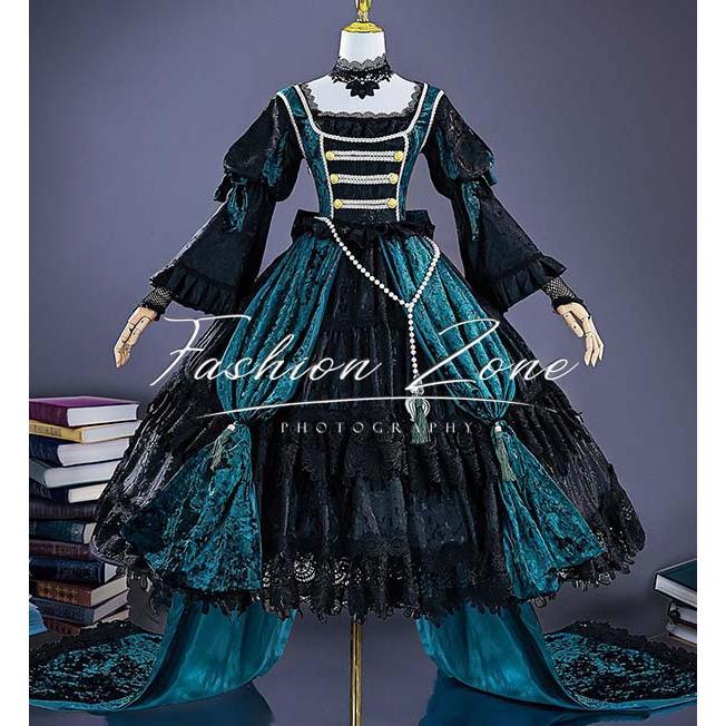 人気新作N0.1黒執事 緑魔女 シエルファントムハイヴ コスプレ衣装 靴 cosplay ハロウィン 演出服 変装