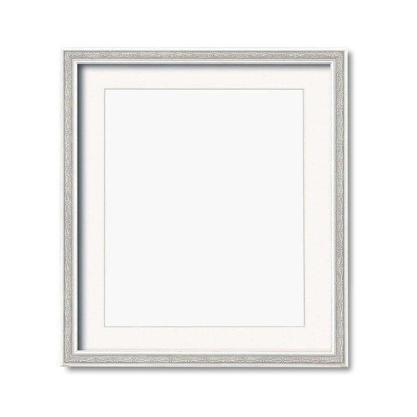 ( 軽量水彩額 ) 模様入り 水彩額 F10号 マット付 シルバー UV 紫外線 カットアクリル 額 額縁 フレーム 7,848円