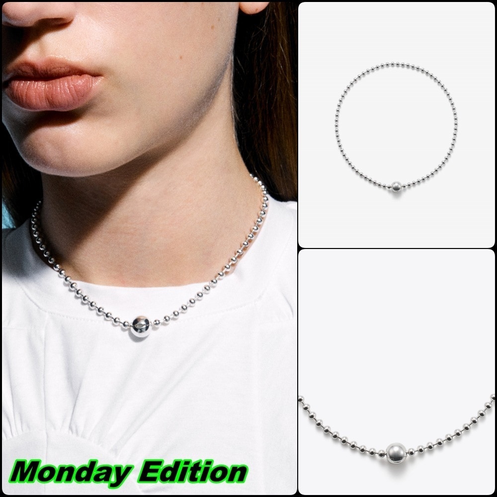 【Monday Edition】STRING AND DROPS NECKLACE