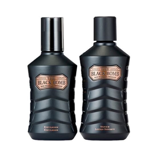 ザフェイスショップ ザ ブラックバーム スペシャルセット(化粧水140ml+乳液130ml+化粧水32ml+乳液32ml)