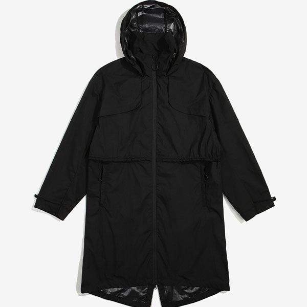 ハンター HUNTER レディース トラベル パッカブル パーカ WRO1704SAA-BLK