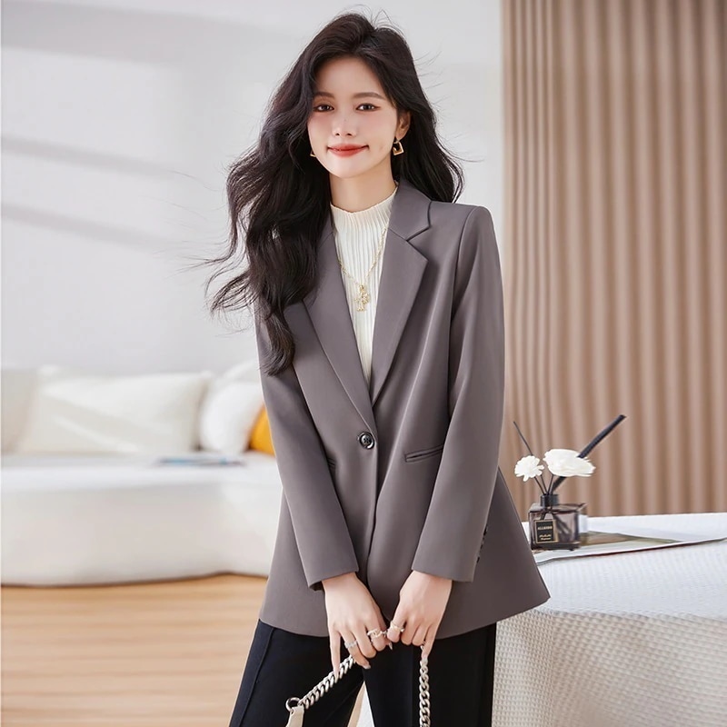 カジュアル アウター レディース 小柄 高級感 春秋 新作 スーツアウター アウターレディース