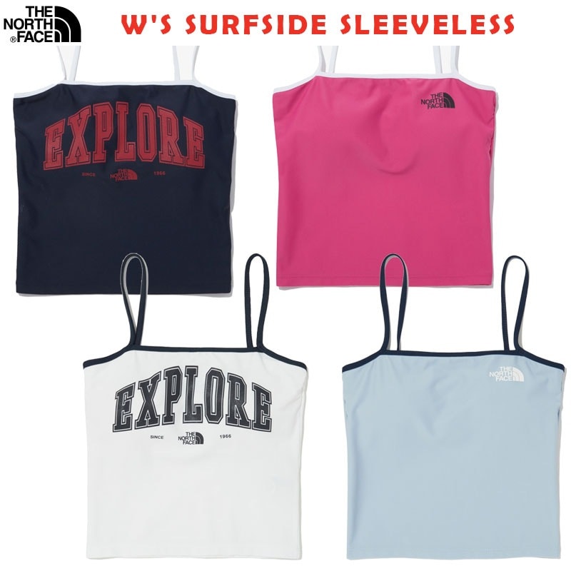 韓国正規品保証 関税負担なし NT7VP31J WS SURFSIDE SLEEVELESSデイリー 基本 着装 男子 女子 人気 韓国 ファッション 男女共用 アウトドア