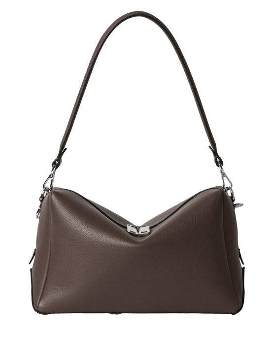 FENDI Men Shoulder Bags 7VA672 ASIH F0H3A CHOCOLATE PALLADIO