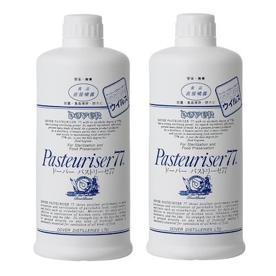 他サイト： パストリーゼ77 スプレーヘッドなし 500ml×2 アルコールスプレー 日本製 除菌 無香料 アルコール除菌スプレーの商品画像