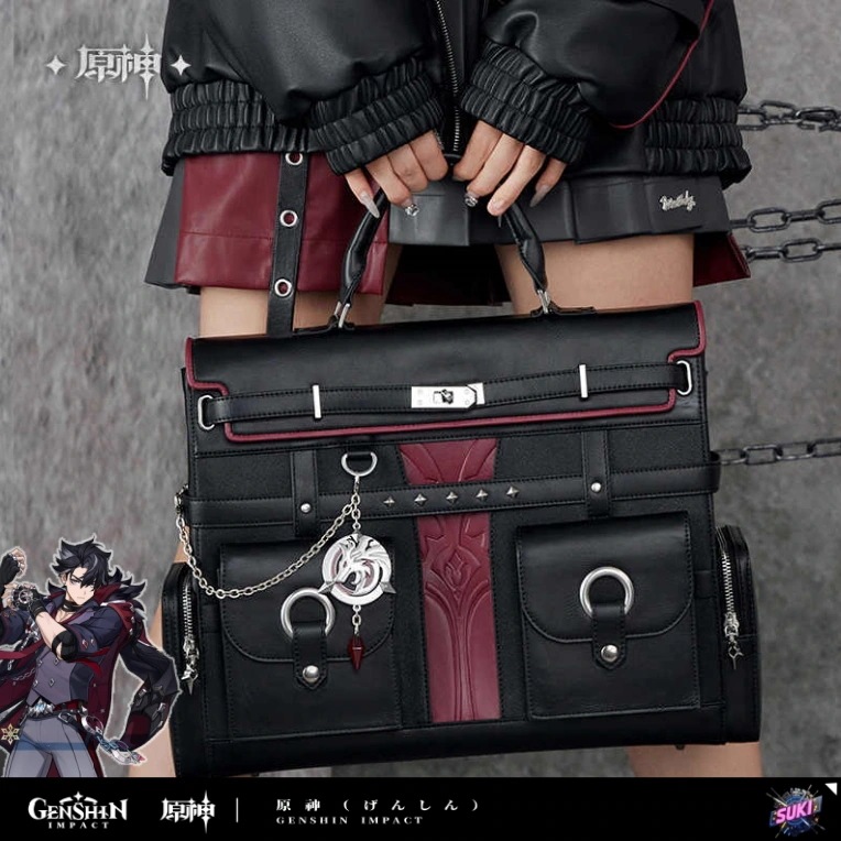 【プロ品質を極める!】原神 / リオセスリ / インプレッションシリーズ リュックサック / Genshin Impact げんしん コスプレ アニメグッズ 痛バッグ 2