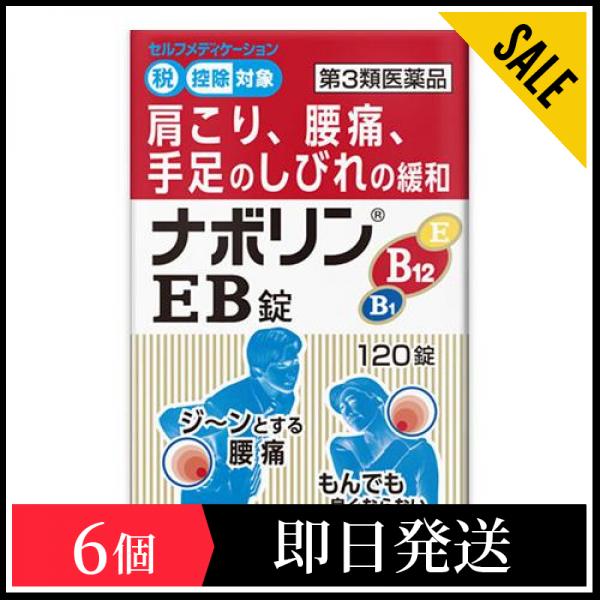 第３類医薬品 ナボリンEB錠 120錠 6個セット