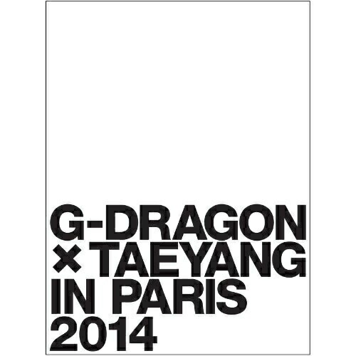 G-DRAGON×TAEYANG ／ G-DRAGON×TAEYANG IN PARIS 2014 (DVD) AVBY-58196