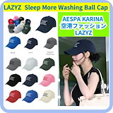 (LAZYZ)aespaカリナ着用★ Sleep More Washing Ball Cap LAZYZ Sleep More Washing Ball Cap Worn By aespa Karina