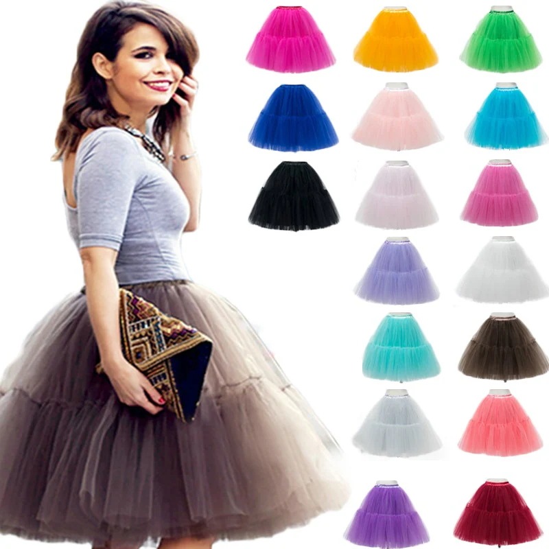 大人気 品質保証大人パニエカラフル17色お揃い 大人気発表会衣装 チュールスカート カラフル彩衣装 丈55cmふんわり広がるチュチュスカート パーティや発表会イベント ダンス衣装【短納期】30%までに