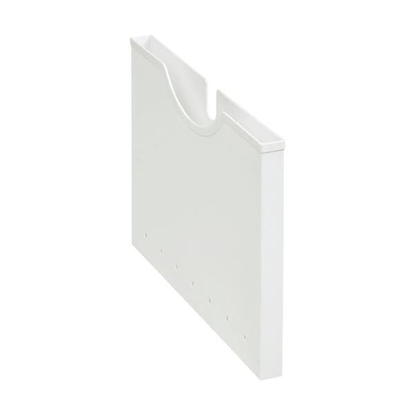 （まとめ）ライオン事務器 ホルダーボックス PP製A4ヨコ 背幅24mm ホワイト HB-12P 1個 (×10セット)