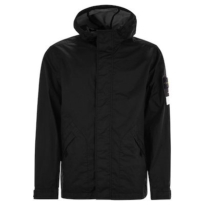 ストーン 25SS ワッペンパッチ メンブリナ 3L TC フーデッドジャケット ブラック 4100093 S0A21 V0029 126605789 [U] 86,251円
