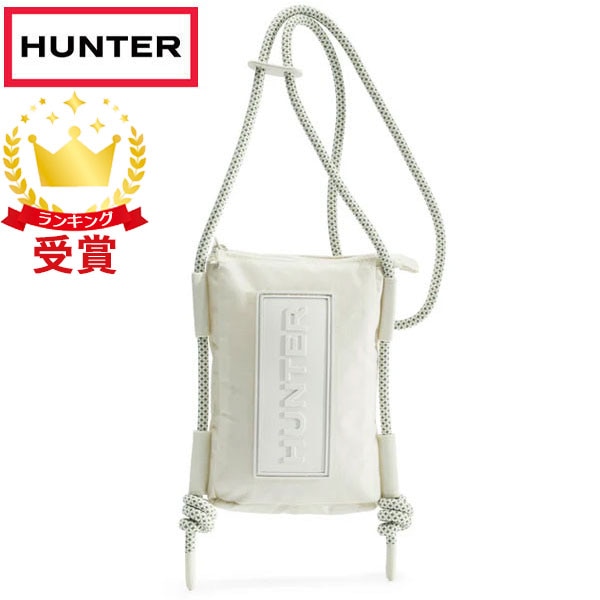 ハンター HUNTER トラベル リップストップ リサイクル ナイロン フォンポーチ ショルダーバッグ UBP1514NRS-SWH