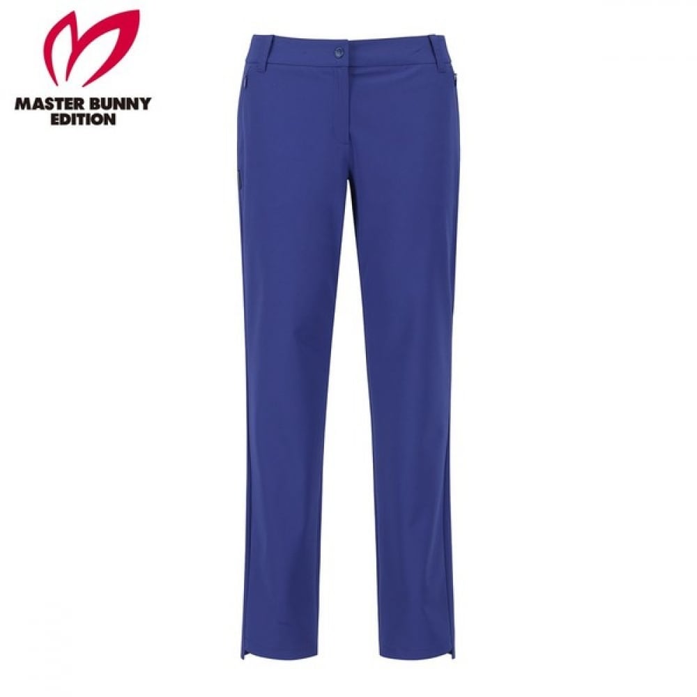 [マスターバニー] レディースシンボルベルクロアンバランスヘムパンツ