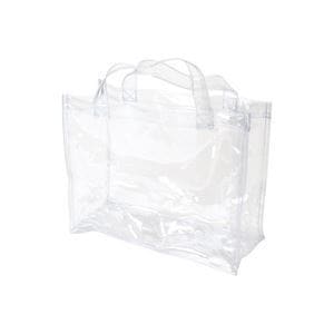 （業務用10セット）OCSコーポレーション 透明手提バッグ A4 OCS-3225135 1枚