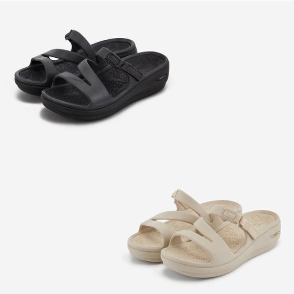 女性サンダル アーチフィット アセンド SL0WSCEM011 SL0WSCEM012