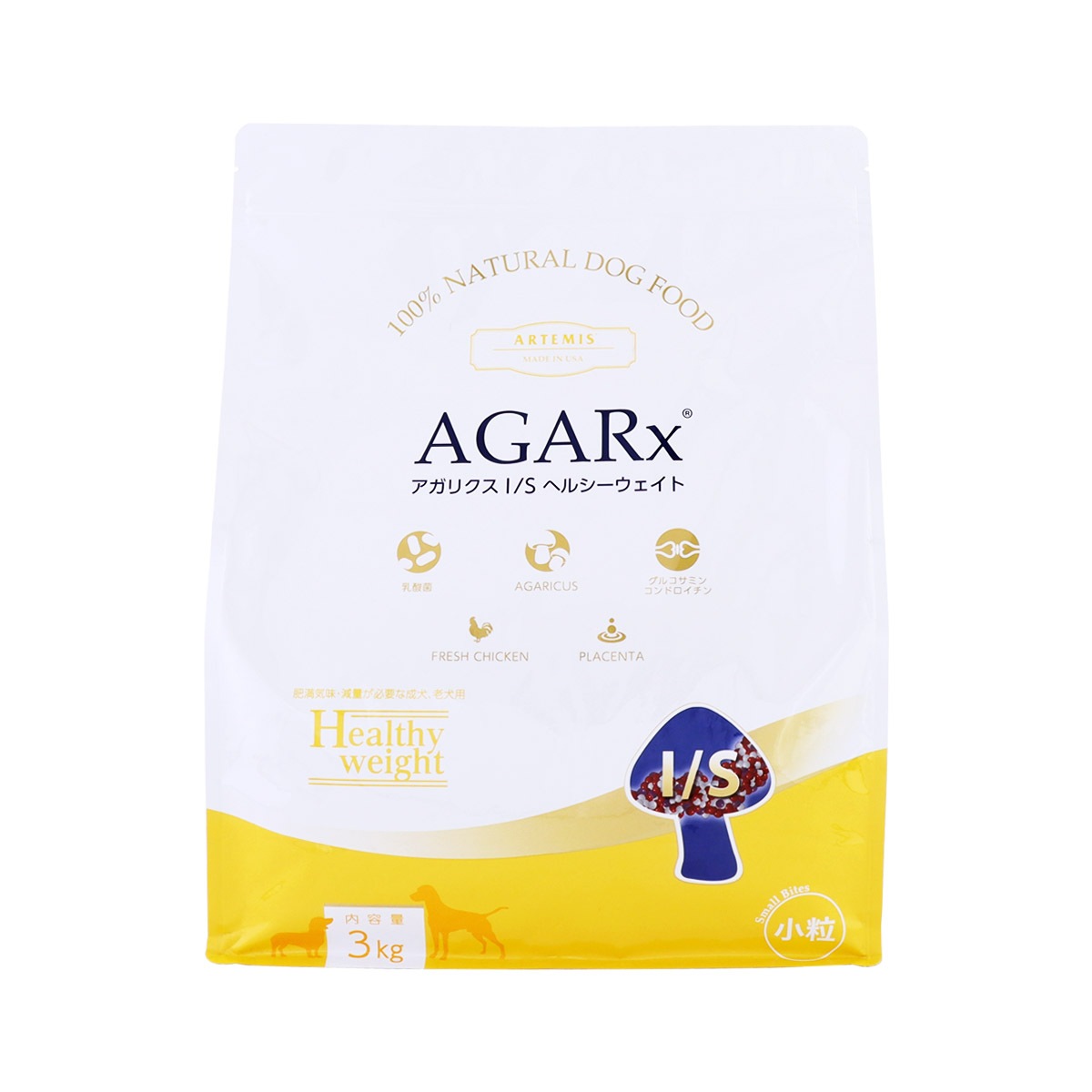 アガリクスI/S　ヘルシーウエイト小粒3kg