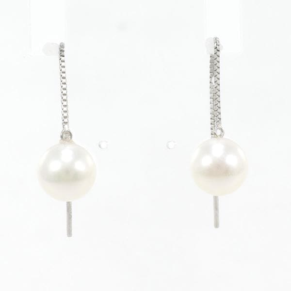 PT850 プラチナ ピアス パール 総重量約1.4g ジュエリー 中古 7,082円