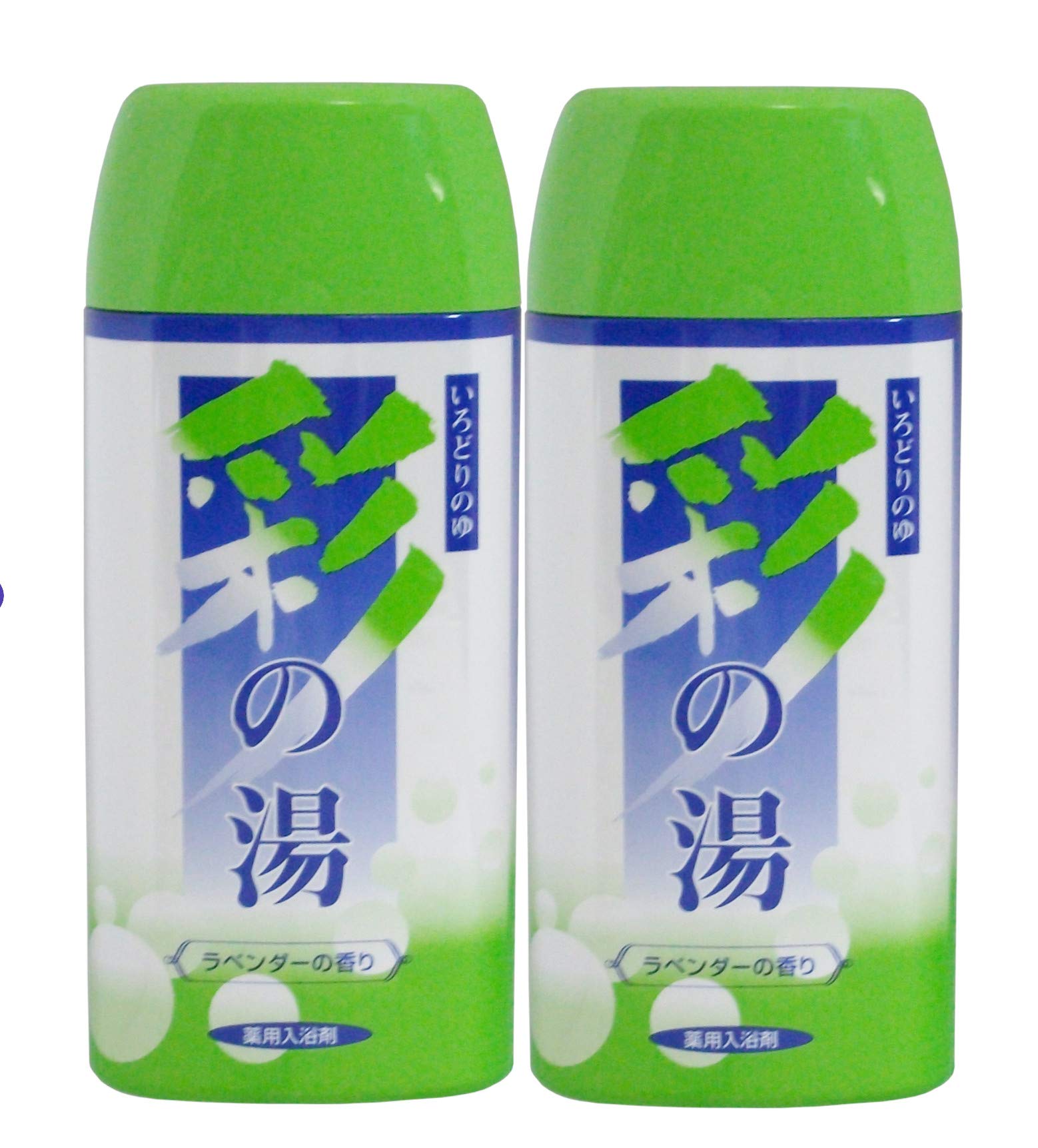 ジャノメ 彩の湯 2本組 （24時間風呂専用 薬用入浴剤 ラベンダーの香り ）