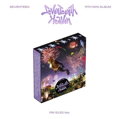 特典エントリーカード.HMV特典付き SEVENTEEN 11th Mini Album「SEVENTEENTH HEAVEN」 PM 10:23 Ver. 新品未開封