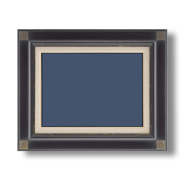 ( Pサイズ額 )黒金 油絵額 P12号 606×455mm 油絵用額縁 油額 油彩 油彩画 絵画 額 額縁 フレーム