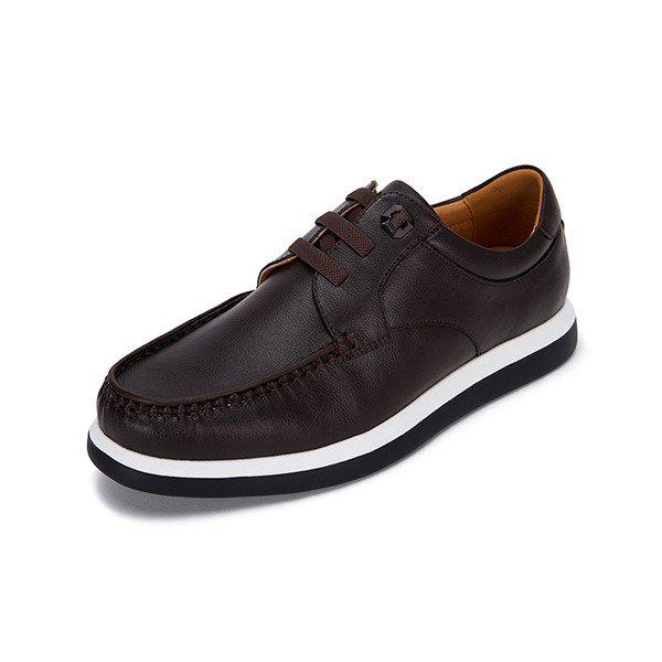 M. イェガー 牛革 バンディング カジュアル ダークブラウン 517513208AL