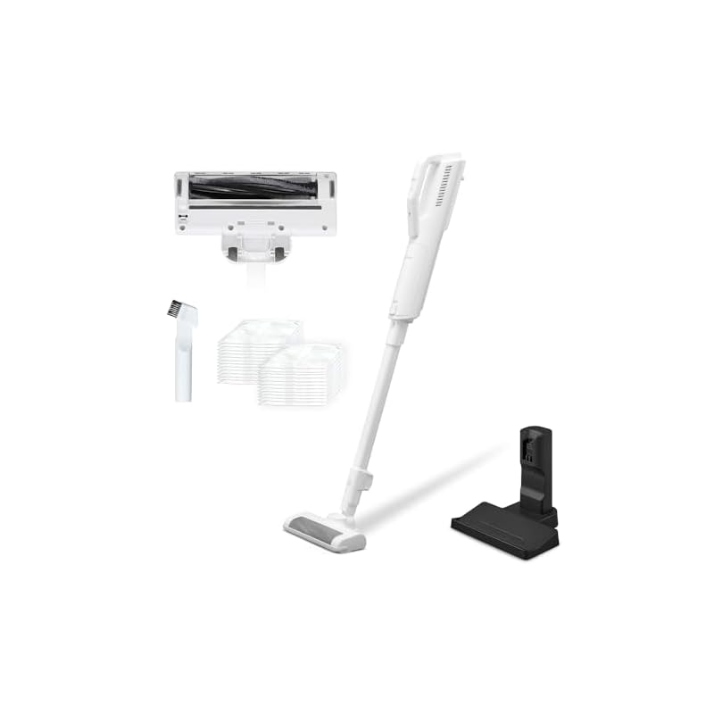 即納:【置くだけで充電】アイリスオーヤマ コードレス掃除機 紙パック式 自走式 SBD-77P-W ハンディクリーナー【紙パック2.5年分付属】【パワーヘッド搭載軽量1.6kgモデル】