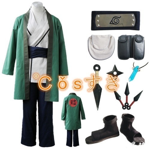 NARUTO ナルト ツナデコスプレ衣装 全部セット イベント パーティー 変装 仮装 COS 高品質 新品 Cosplay アニメ コスチューム