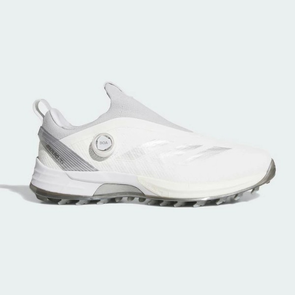 アディダス ゴルフシューズ アディゼロZG ボア 2025年モデル ホワイト/シルバーメタリック IH3357 25 cm