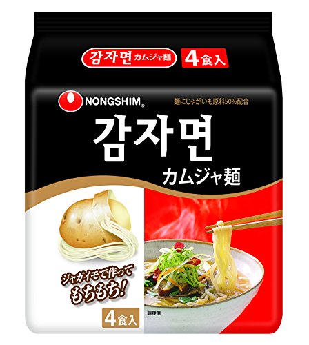 辛 農心 カムジャ麺 4食 100g×12個 7,085円