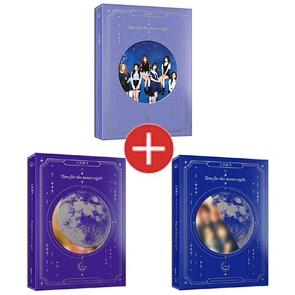 GFriend ミニ6集 TIME FOR THE MOON NIGHT 3 Version Set (未開封) / 여자친구 (Sealed)