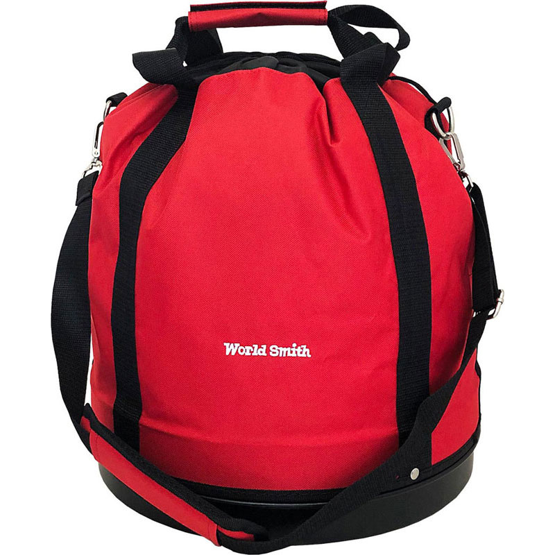 UNIX(ユニックス) 円形カラーボールケース レッド L 野球＆ソフトボール グッズ その他 (bx8413-2)