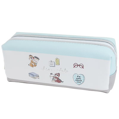 ディズニーチップ筆箱 Amazon.co.jp: チップ＆デール[筆箱]両面開き ソフト ペンケース