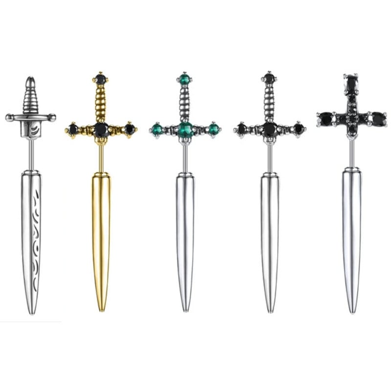ボディピアス 聖剣ストレートバーベル ステンレス 刀剣 ゲージ 18G 16G ソード ナイフ リアル 立体 3Dデザイン 勇者 ゲーム ロールプレイング 男性 女性 hx171xxxxxxxx 4,455円