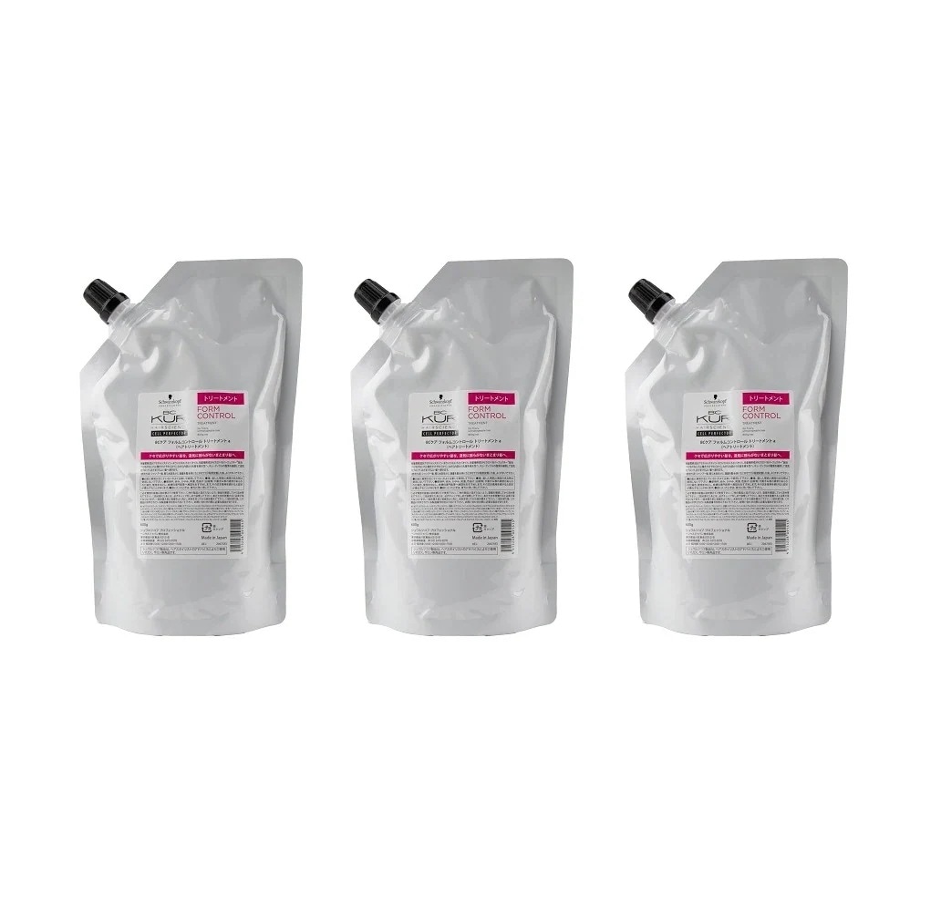 シュワルツコフ BCクア フォルムコントロール トリートメント 600g レフィル 3個セット