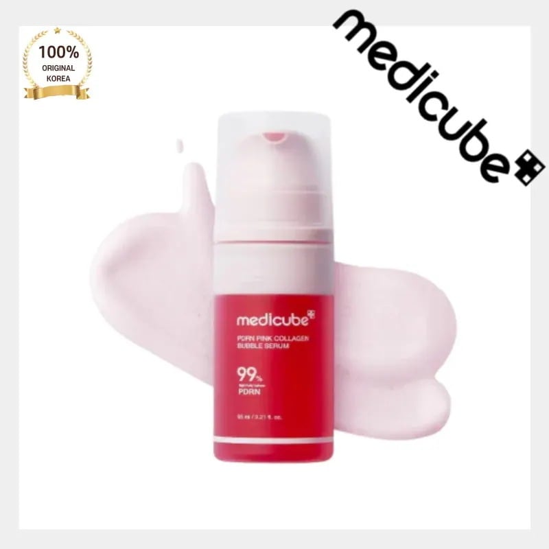 [メガ割] medicube メディキューブ PDRN ピンク コラーゲン バブル セラム 95ml 濃厚 泡 美容液 水光肌 ハリ 弾력 保湿 ツヤ 導入液 スキンケア 韓国 コスメ 人気 エイジン