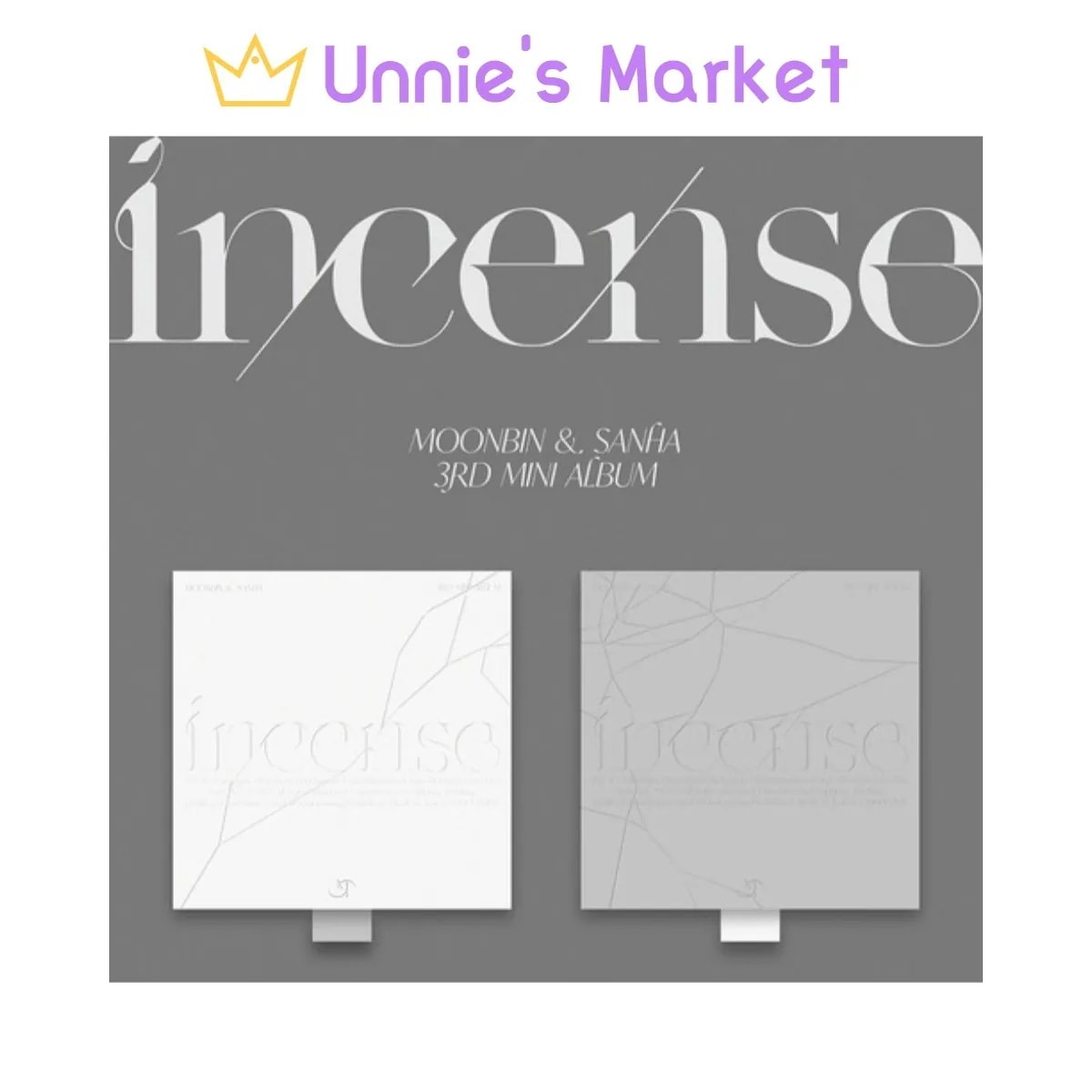 [SET] MOONBIN & SANHA(ASTRO) INCENSE(Impure/Pure ver.)