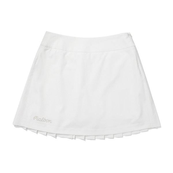 [マルボン公式] バックプリーツスカート OFF WHITE (WOMAN)