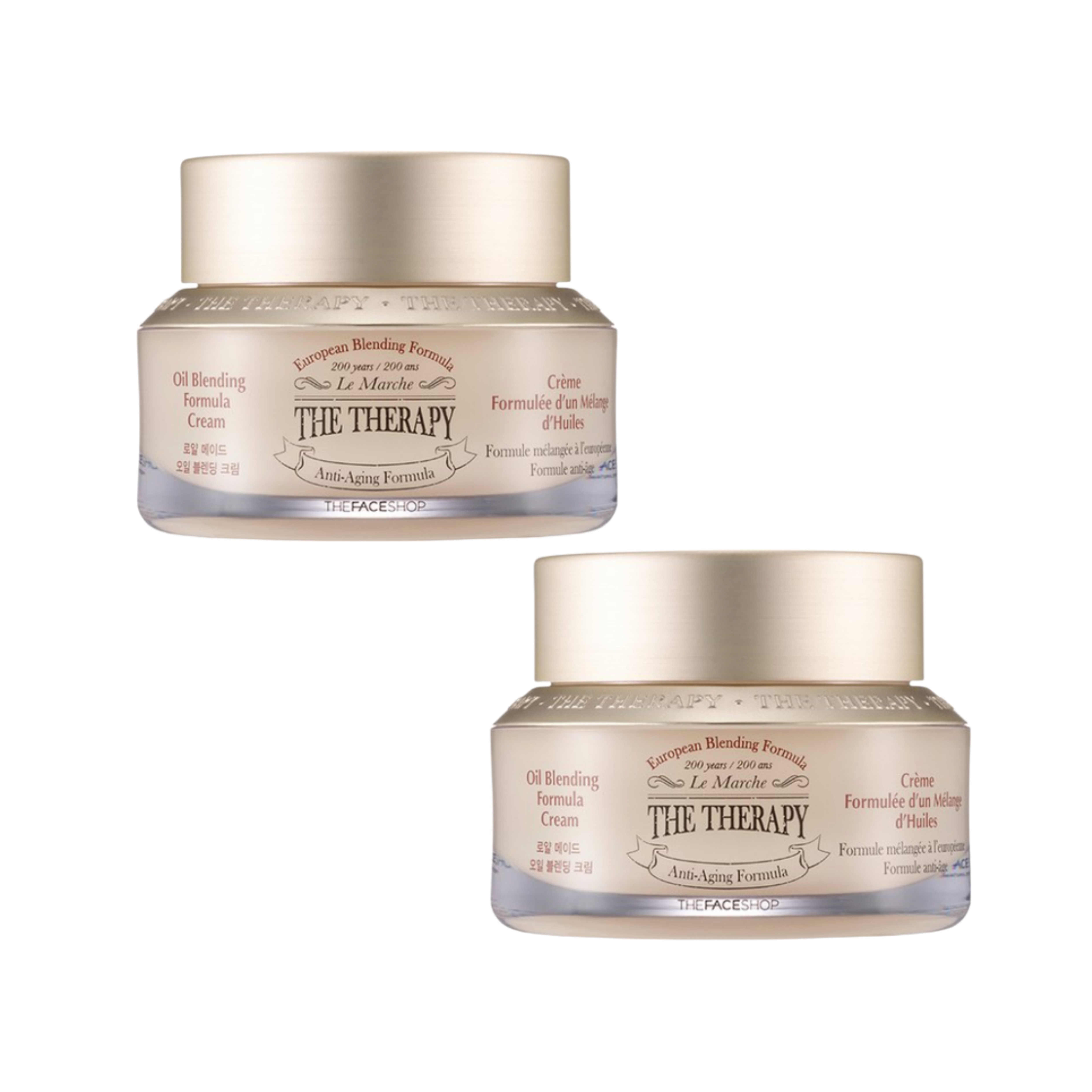 【2個セット】ザセラピー ロイヤルメイドオイルブレンディングクリーム 50ml 高保湿×ハリ艶 手作り処方 韓国エイジングケア 正規品