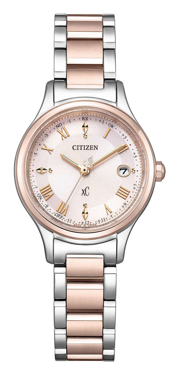 シチズン 【国内正規品】クロスシー　hikari collection Titania Happy Flight エコ・ドライブ電波　レディースタイプ ES9496-64W