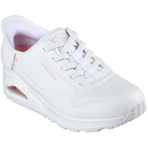 [SKECHERS] レディース ウノ - イージー エア UNO-EASY AIR 177112 WHT ホワイト 22.5cm スニーカー
