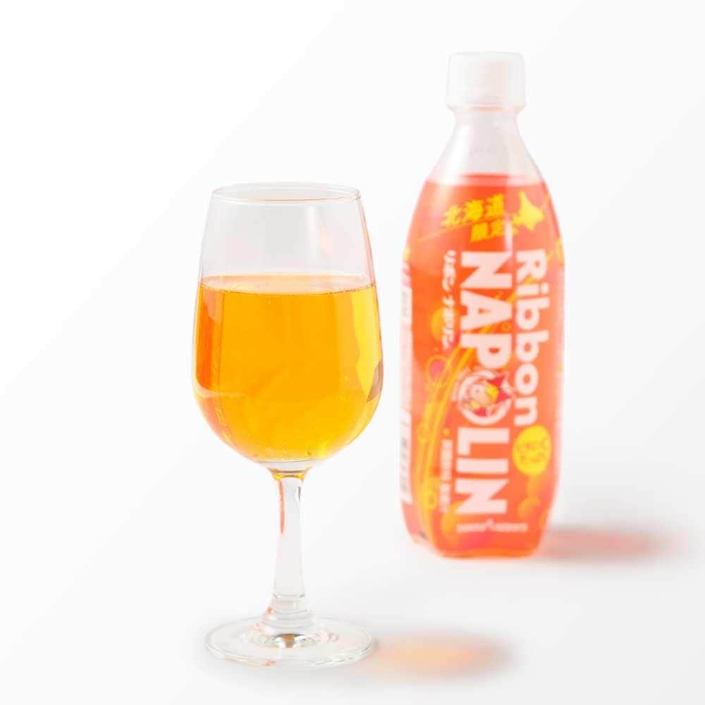ポッカ サッポロ リボン ナポリン 2ケース (470ml 48本) 北海道 限定 炭酸飲料 ドリンク ご当地 ギフト 北海道土産 クリスマス バレンタイン 義理チョコ クリスマス お土産 人気 お取