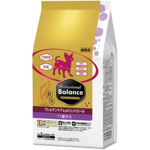 ペットラインプロフェッショナルバランスアレルゲンケア＆pHコントロール11歳から高齢犬用3kg